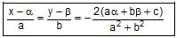 Distance of a Point from a Line and Distance between two Parallel Lines | Mathematics (Maths) Class 11 - Commerce